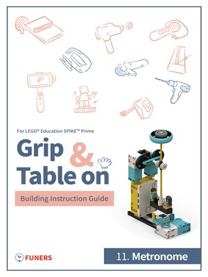 cover image of SPIKE Prime 11.Metronome Building Instruction Guide
